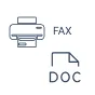 Fax Supported Documents icon